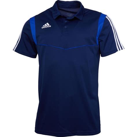 adidas polo heren blauw|Men's Blue Polos .